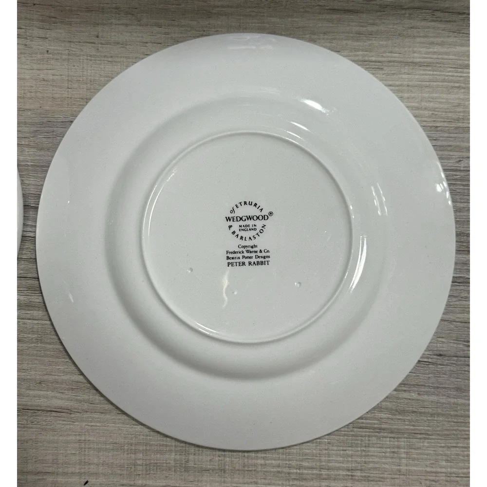 Set of 2 Wedgwood Peter Rabbit Plate 8